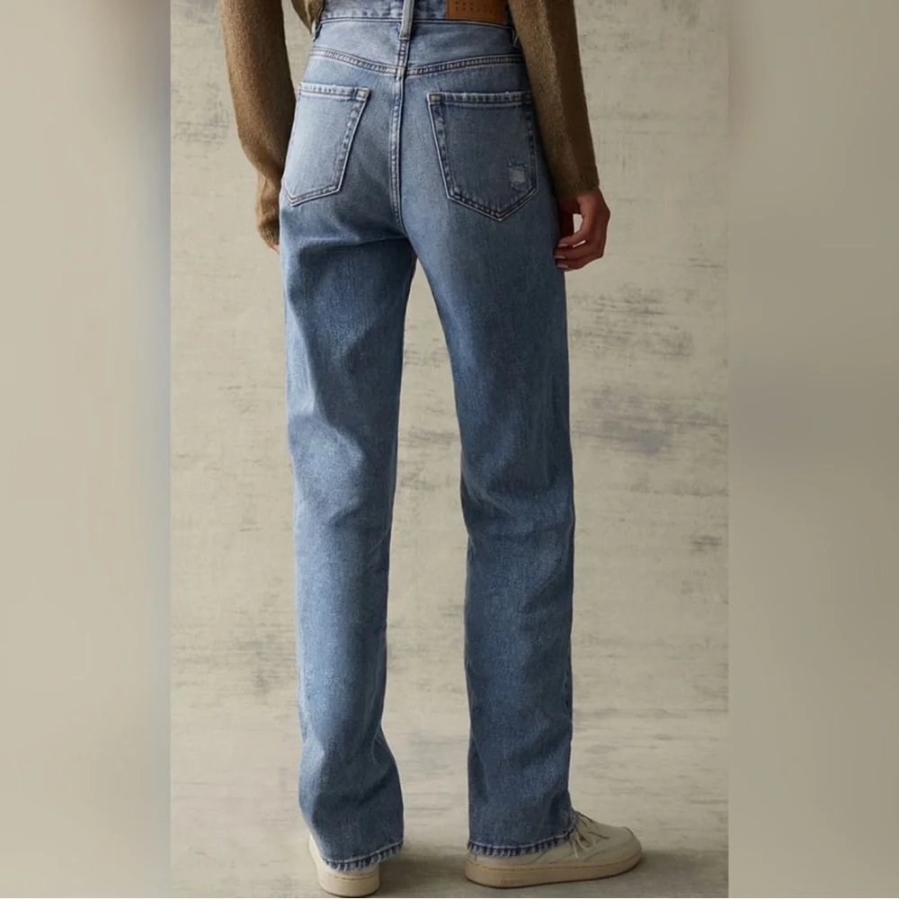 Pacsun Light Blue Ripped 90s Boyfriend Jeans - Picture 2 of 5
